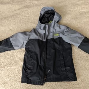 4T 3-in-1 North Face winter jacket